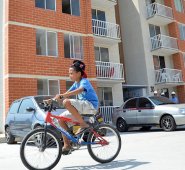 Algunas de las casas subsidiadas por el Gobierno Nacional. Colprensa