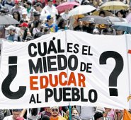 Paro estudiantil en Colombia. Archivo