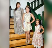 Miriam Posada Correa (Señora Club 2019);  Gabriela Ramírez Estévez (Princesa Club 2019); y María Kamila Bautista Socha (Niña Club 2019).  Cortesía