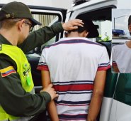 Lindarte Quintana habría participado en hechos delictivos relacionados al hurto de motocicletas, mediante la modalidad halado. Policía Nacional