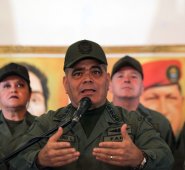 El ministro de Defensa, general Vladimir Padrino, rechazó la postura del Grupo de Lima. AFP