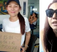 La joven difundió un video por redes sociales para dar a conocer su caso. Cortesía