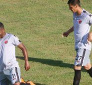 Jeysen Núñez (foto) y Matías Pérez, fueron los autores de los goles en la victoria del Cúcuta 2-0 ante el Deportivo Lara, en cuadrangular en Venezuela. Tomada de Twitter