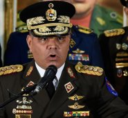 Ministro venezolano de Defensa, Vladimir Padrino. AFP
