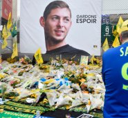 Emiliano Sala, de 28 años, desapareció en un accidente de avión el 21 de enero con David Ibbotson, de 59 años, el piloto del Piper Malibú, que lo llevaba hacia su nuevo club. Archivo
