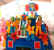 El diseño de las carrozas comienza con la concreción de la temática del Carnaval 2019. Colprensa