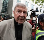 Cardenal George Pell, el más alto responsable de la Iglesia Católica condenado en un caso de pederastia, cuyas víctimas fueron dos niños monaguillos.
 AFP