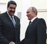 Nicolás Maduro, presidente de Venezuela - Vladimir Putin, presidente de Rusia. AFP