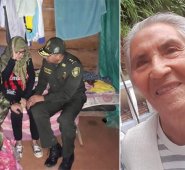 Los captores le exigían a la familia de Sara Vargas (izquierda) hasta $10.000 millones a cambio  de su liberación. Las autoridades arribaron hasta la casa en la que permanecía en cautiverio. Cortesía