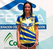 La exgimnasta Daniela Obando. Cortesía