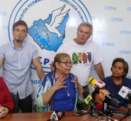 Amaya Coppens forma parte de los cientos de personas que han sido detenidas por participar en las manifestaciones de 2018, y está acusada de terrorismo y otros delitos al amparo de una cuestionada ley que criminaliza las protestas. AFP