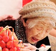 Kane Tanaka nació el 2 de enero de 1903. AFP