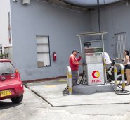 El consumo de gasolina en las estaciones de servicio de Cúcuta no alcanzó los ocho millones de galones.  Archivo