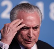 Temer, de 78 años, era vicepresidente de Dilma Rousseff, a quien sustituyó en mayo de 2016 cuando la mandataria de izquierda fue separada de su cargo. AFP