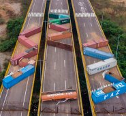 La estructura vial aún no ha sido inaugurada, iba a estrenarse en 2016. Juan Pablo Bayona-AFP