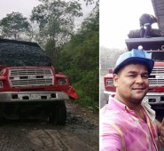 Hernández, de 38 años, murió de inmediato en el asiento. Cortesía