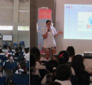 El megacolegio Monseñor Jaime Prieto Amaya, de Torcoroma., fue una de las dos instituciones de Fe y Alegría en las que se desarrolló la jornada de prevención. La Opinión