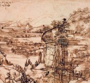 Leonardo Da Vinci escribía y pintaba con ambas manos. EFE