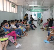 Esta es la sala de obstetricia del HUEM en donde son atendidos a diario los partos de 19 mujeres venezolanas.
 Mario Caicedo / La Opinión