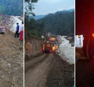 En el kilómetro 27+0650 de la vereda La Compañía. Cortesía