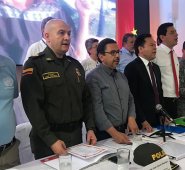 Aspecto de la reunión del Consejo Departamental de Paz, al que asistió el alto Comisionado de Paz, Miguel Ceballos, el gobernador William Villamizar Laguado, el secretario de Víctimas, Luis Fernando Niño, entre otros. Especial para La Opinión