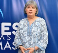 Patricia Linares, presidenta de la JEP. Colprensa