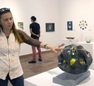 Con el paso de los años el Salón se ha convertido en un espacio educativo y de integración para el gremio de artistas de la región.  Archivo