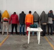 Los capturados fueron dejados a disposición de las autoridades, por el delito de hurto. Policía