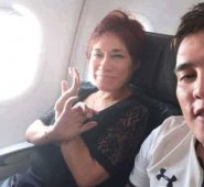 Ilse Amory Ojeda viajó a Colombia el 5 de marzo, impulsada por su novio colombiano Juan Guillermo Valderrama. Twitter