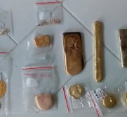 Monedas decomisadas. Cortesía