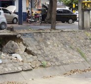 La pared del Canal Bogotá. Alfredo Estévez / La Opinión