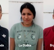 De izquierda a derecha: Diego Fernando Valero Silva, Sorangy Michel Cárdenas Guerrero y Bryan Ernesto Silva Ramírez. Cortesía