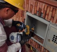 9,5 millones de familias, establecimientos comerciales e industriales utilizan gas natural. Archivo