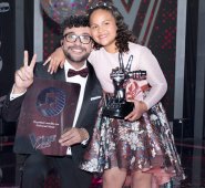 Anabelle escogió a Andrés Cepeda como su entrenador porque “me parece un maestro, sabe muchas cosas que yo quería aprender y sé que no me equivoqué”. Cortesía