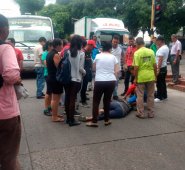 El hecho se presentó en la avenida 9E con calle 2N, en el barrio Quinta Oriental, diagonal a la iglesia Espíritu Santo. La Opinión