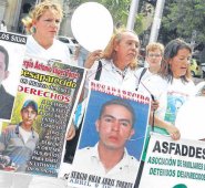 ¿Qué pasó? y ¿dónde están?, son algunas de las preguntas que se hacen los familiares de los desaparecidos.  Archivo