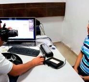 Trámite de pasaporte en Ocaña. Cortesía