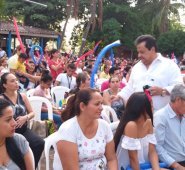 Estuvieron en una reunión en la ciudadela La Libertad. Especial para La Opinión