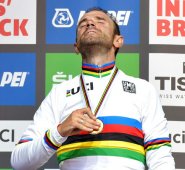 El ciclista español, compañero de escuadra de Nairo Quintana, ganó ayer su tercer título nacional, esta vez en Murcia, su tierra. AFP