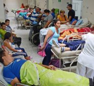 Cada vez más caótica la atención en las urgencias del Hospital Universitario Erasmo Meoz, dada la gran cantidad de ciudadanos venezolanos que llegan a diario en busca de servicios médicos. Luis Alfredo Estévez