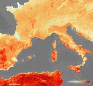 Las temperaturas superaron las habituales para este época del año en 10 ºC en Alemania, en el norte de España y de Italia, y en Francia. Tomada de Twitter