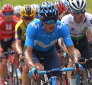 Winner Anacona (Movistar) está a 13 segundos del líder.
Tomada de Twitter