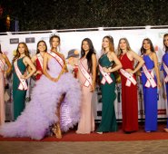 Angie Mora, Daniela Pinzón, Angie Pita, Nicol Flórez, Maryin Celina Villamizar, Alejandra Rivera, Danna Méndez, Señorita Cúcuta 2018-1019; María José Chacón, Leidy Ortiz, Emmy Mariana Nubio, Clara Isabel Porras, Juliana Moreno del corregimiento Agua Clara y Betsavé Guevara del corregimiento Buena Esperanza. Cortesía