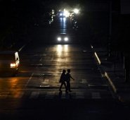 Otro corte que dejó a oscuras a gran parte del territorio se produjo en abril. AFP