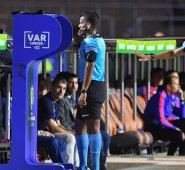 La gran final de la liga colombiana tendrá la ayuda del VAR, según confirmó el presidente de la Dimayor. Archivo