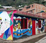 La biblioteca popular está ubicada al oriente del municipio. Cortesía