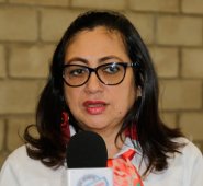 Myriam Ortega Quintero, secretaria de Educación. Cortesía