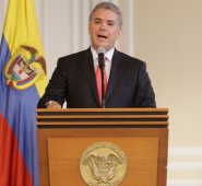 Presidente de Colombia, Iván Duque.  Colprensa