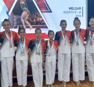 La delegación motilona logró 12 medallas en las diferentes modalidades y clasificó a seis deportistas a la selección nacional al Suramericano.. Cortesía