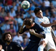 El equipo blanco comenzó bien en Balaídos.
AFP